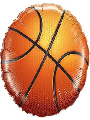 OEM Basketbol Topu Folyo Balon 1 Adet 45 cm