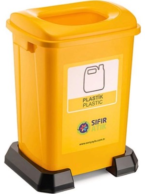 OEM Geri Dönüşüm Kutusu Plastik Atık Sıfır Atık Kutusu 50 Lt - 1 Adet