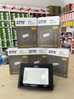 OEM Zmr Ultra Slim LED Projektör - 50W/100W/150W/200W/300W Titanyum Serisi - 10200LM Yüksek Parlaklık, IP66 Su Geçirmez, Dış Mekan Aydınlatma [siyah Kasa Seçenekleriyle] (150, Vat)
