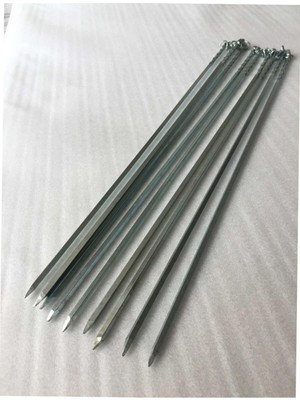 OEM Mobilreyon Kare Patlıcan ve Tavuk Şiş, Kanat Şiş (Boy:59 Cm,kalınlık:5 Mm,en:5 Mm)- 6 Adet