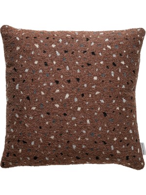 TeknoKapsül Mudo Home Ash Kırlent Kahve 45 x 45 cm