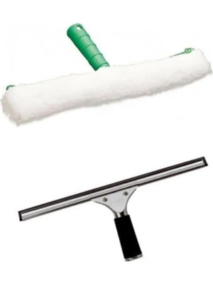 OEM Camsil Silme Aparatı Çekçek Metal 45CM+MIKROFIBER Peluş ve Aparatı 45CM Temizlik Seti