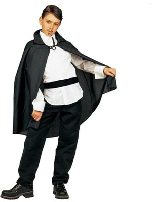 OEM Siyah Yakalı Pelerin Çocuk Boy 90 cm