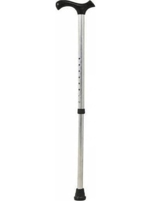 OEM Boy Ayarlı Sağlam Denge Bastonu Asa Metal Baston 80CM-100CM 5 Kademe Ayarlanan Dağ Yürüyüşüne Uygun