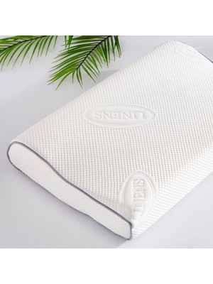 TeknoKapsül Linens Relaxy Visco Boyun Destekli 39X60X11-9 cm Yastık