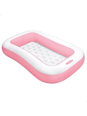 TeknoKapsül Intex 58423 Pembe Havuz 166 cm x 100 Cm, Su Sporları, Plaj Malzemesi, Şişme Ürün, Yüzme Aksesuarı, Kamp, Dalış, Güvenlik