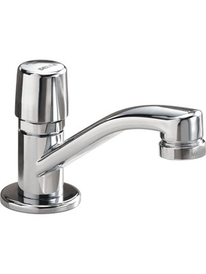 TeknoKapsül Delta Faucet 701LF-HDF Ölçüm, Tek Kolu Ölçüm Musluğu, Krom, 2.5 x 6.25 x 7 Inç
