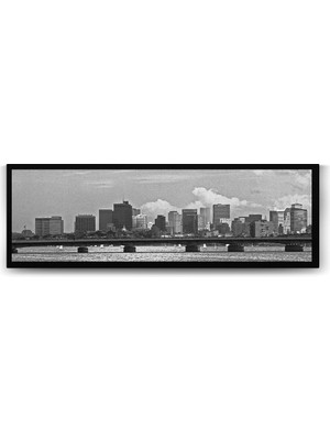 TeknoKapsül Tabloshop Şehir Fotoğraf Panorama Tablo - 120X40CM