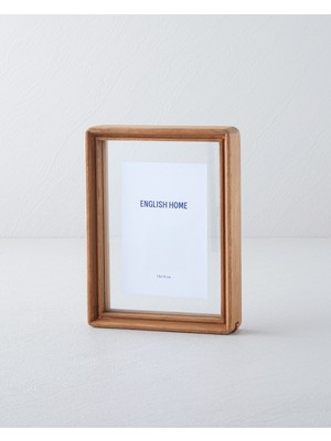 English Home Vena Ahşap Fotoğraf Çerçevesi Açık Kahverengi 10X15 cm Modern Tasarım