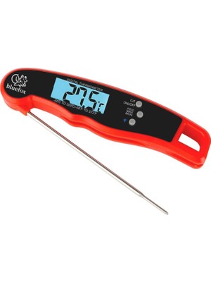 OEM Dijital Hızlı Okunan Mutfak Termometresi - Mıknatıslı, Katlanabilir, Arkadan Aydınlatmalı Ekran, 240° Dönebilen Prob, -50°C-300°C Aralığı