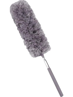 OEM 240 cm Teleskopik Uzatılabilir Mikrofiber Yumuşak Başlıklı Toz Alma Fırçası, Püskülü Bükülebilir Dip Köşe Başlık, Boşluk Temizleme ve Almak Için Uzayabilir Fırça