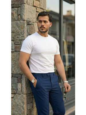 Modi Erkek Slim Fit Dilli Kumaş Pantolon