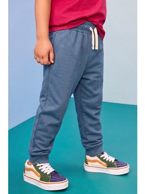 Cigit Mevsimlik Basic Eşofman 2-10 Yaş Indigo Mavi