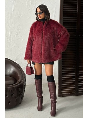 Very Moda Suni Kürk Ceket | F1608