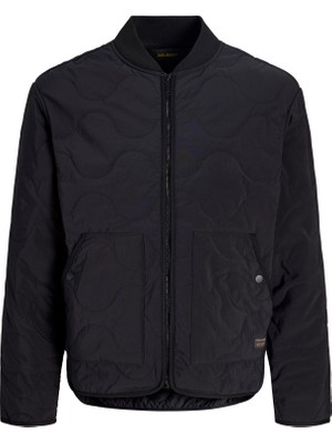 Jack & Jones Erkek Beyzbol Yaka Uzun Kollu Puffer Mont - Axel