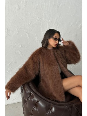 Very Moda Suni Kürk Ceket | F1608