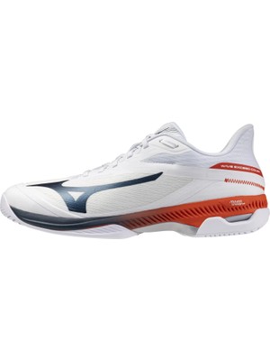 Mizuno Wave Exceed Court Ac Erkek Tenis Ayakkabısı Beyaz / Lacivert