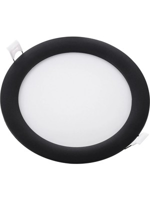ZMR-204 12W Siyah Kasa Slım Panel 2 Adet