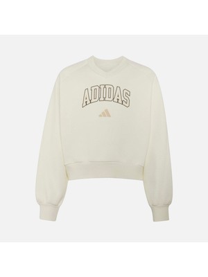 Adidas Seasonals Collegiate Typography V-Neck Çocuk Sweatshirt