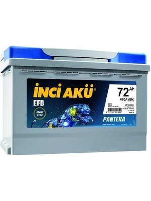 İnci Inci Akü Formula 12V 72AH Akü