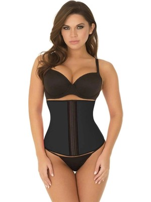 Amora Secret  Siyah Mı 9161 Terletici Agraflı Bel Korse