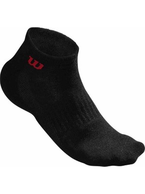 Wilson Quarter 3pr Siyah Çorap (43-46) WRA803102