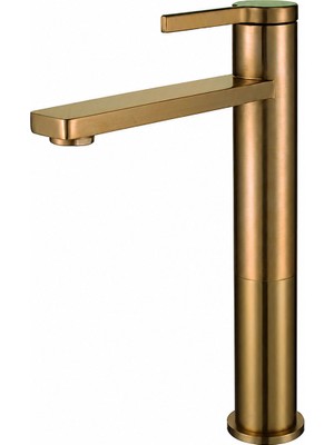 Newarc Bold Çanak Tipi Lavabo Bataryası - Altın