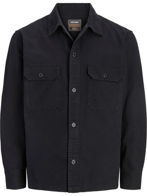 Jack & Jones Erkek Relaxed Fit Gömlek Yaka Overshirt - Colton