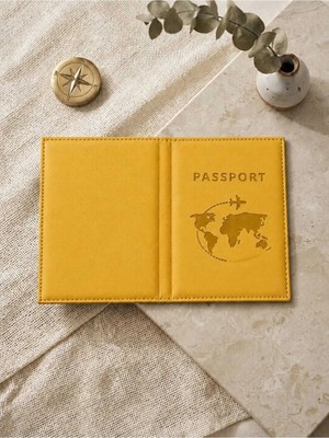 Efe Deri Pasaport Kılıfı - Pasaport Kabı - Passport Holder