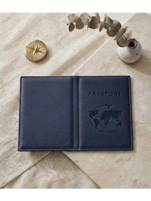 Efe Deri Pasaport Kılıfı - Pasaport Kabı - Passport Holder