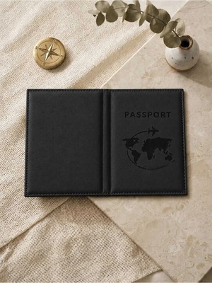 Efe Deri Pasaport Kılıfı - Pasaport Kabı - Passport Holder