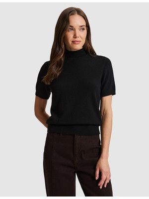 Pierre Cardin Siyah Slim Fit Kazak 50331408 VR046