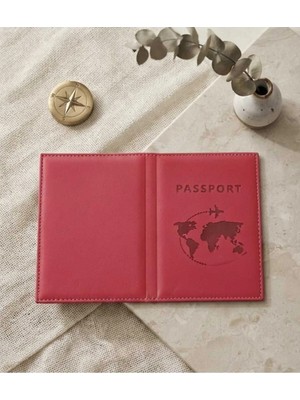 Efe Deri Pasaport Kılıfı - Pasaport Kabı - Passport Holder
