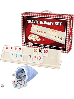 1010402 Travel Rummy Set ,star Okey