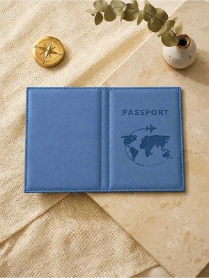 Efe Deri Pasaport Kılıfı - Pasaport Kabı - Passport Holder