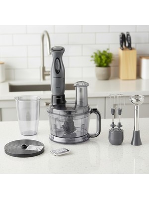 Homend Functionall 2851H Çoklu Set Mutfak Robotu 2000 Watt 1,5 Litre Kapasite ile Fonksiyonel Kullanım