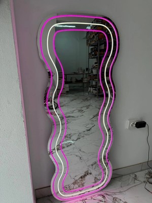 Dh Elektromarket Neon Pleksi Boy Aynası 145X55