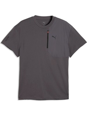 Puma Erkek Gri Puma Pumatech Tee Gri Erkek T-Shirt