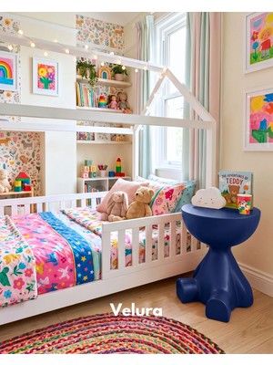 Velura Home & Living Tedy Yan Sehpa & Ayıcık Zigon Sehpa & Pinterest Sehpa Modeli - Mavi