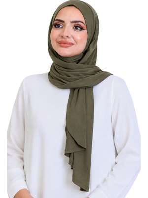 Modish Group Penye Boyun Kapamalı Şal Başörtü Hazır Giyim Turban Esnek Jersey Şal
