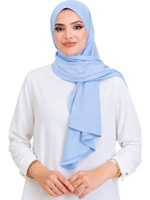 Modish Group Penye Boyun Kapamalı Şal Başörtü Hazır Giyim Turban Esnek Jersey Şal