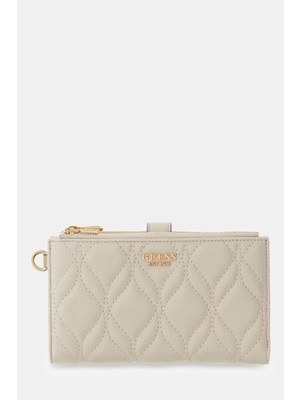 Guess Kadın Cüzdan Portföy Kapitone Çift Fermuarlı