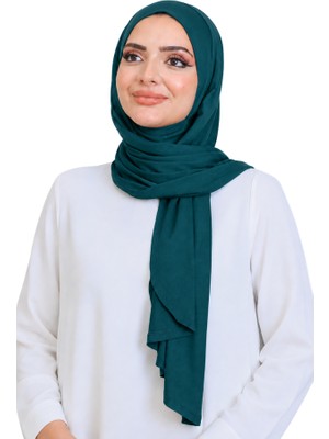 Modish Group Penye Boyun Kapamalı Şal Başörtü Hazır Giyim Turban Esnek Jersey Şal