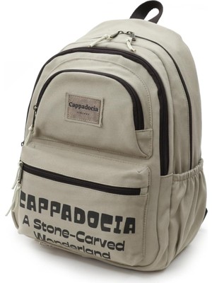 TeknoKapsül Cappadocia Vintage 4007 Olympos Sırt Okul Seyahat Günlük Spor 15.6 Inç Laptop Notebook Laptop Çantası