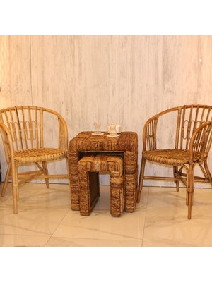 Mylamp Abaka Zigon Sehpa 2 Li Set