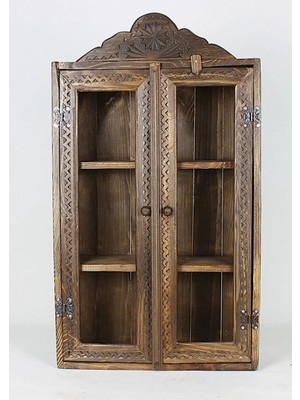 St. Morritz Eskitme Ahşap Dolap 40X69X12 Cm.
