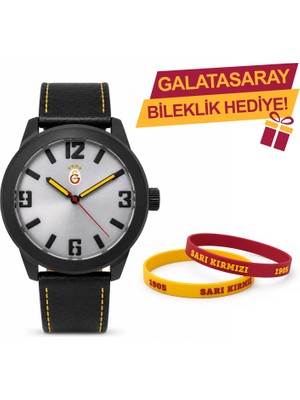 Galatasaray Lisanslı Kol Saati U21331 Gs Bileklik Hediyeli