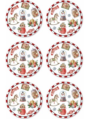TeknoKapsül The Mia Globe Pasta Tabağı 6 Lı Set 19 cm