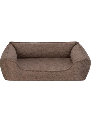 TeknoKapsül Pet Comfort Bravo Siena Kahverengi Köpek Yatağı M 60X75CM