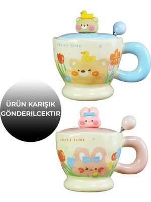 TeknoKapsül Tatlı Zaman Ayıcık Kahve Kupası BM-2367